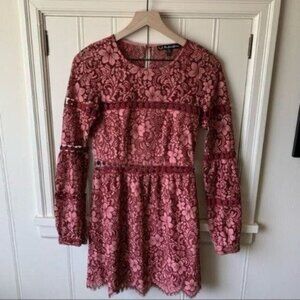 For Love & Lemons Theodora Bell Sleeve Dress